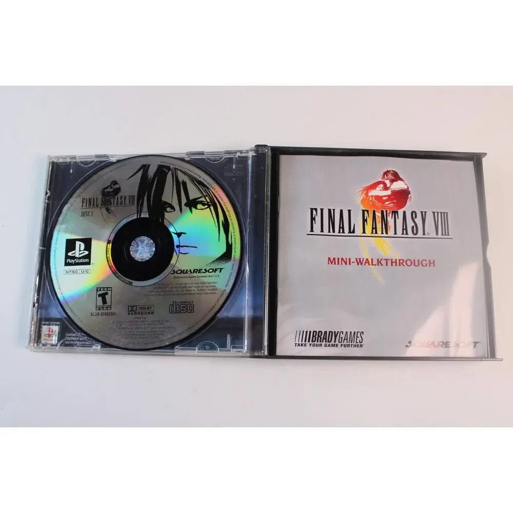 Final Fantasy VIII Greatest Hits (Sony PlayStation 1, PS1) Authentic, Tested